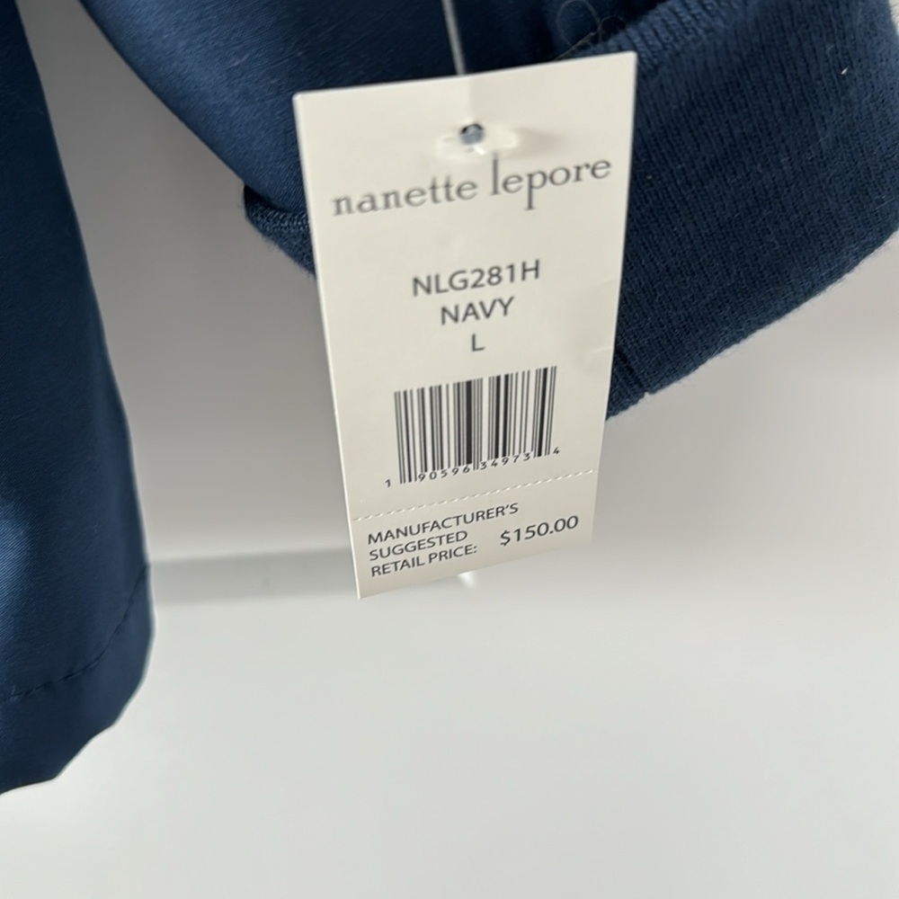 Nanette Lepore Navy Blue Jacket - Picture 3 of 4